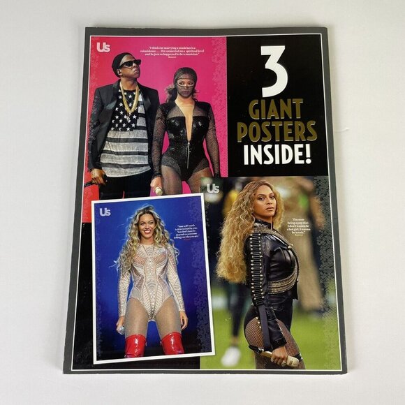 US Weekly  Beyonce 2016 Magazine Collector's Edition Complete w/ 3 Posters - Picture 3 of 7
